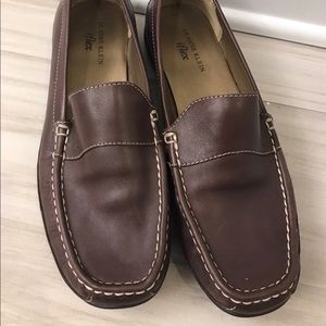 Anne Klein brown loafers